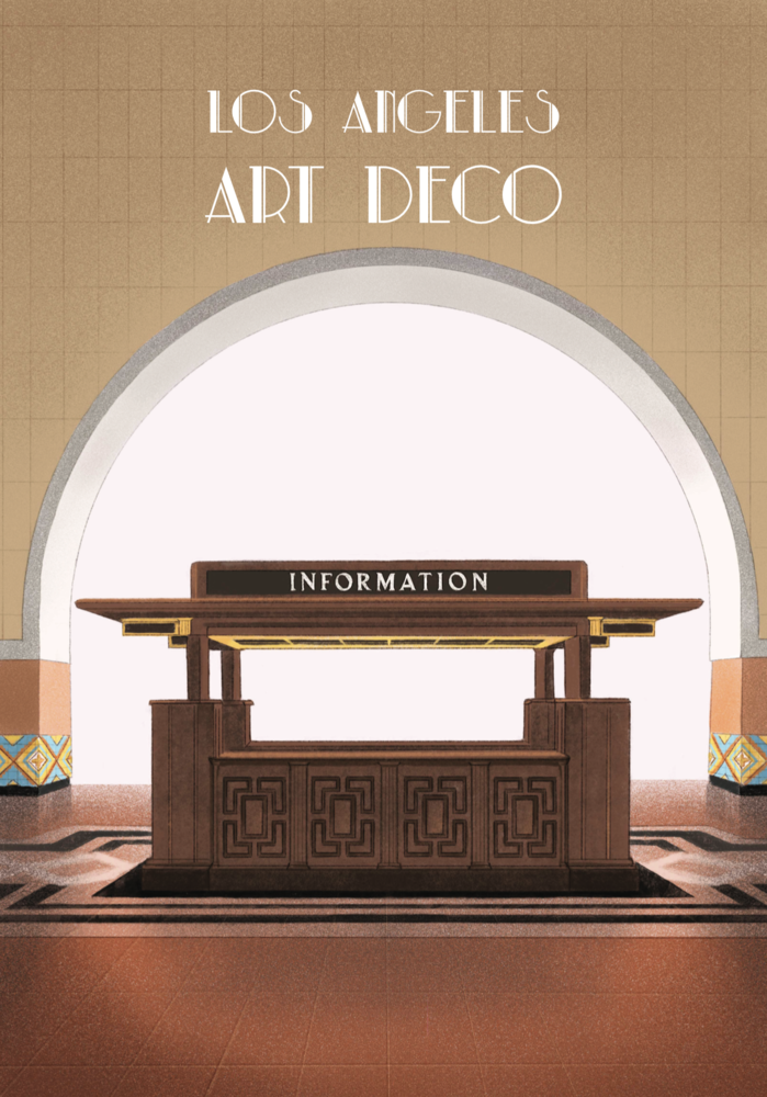 L.A Art Deco Architecture &amp; Patterns (L.A아르데코 건축과 패턴)
